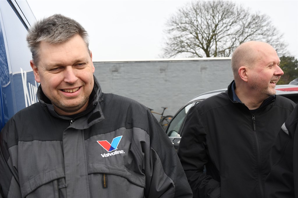 Heino Mejer og Bo Mølgaard Jensen, Gedved/Barrit, DM-vindere i RN9-klassen.
(Foto: Morten Dam)